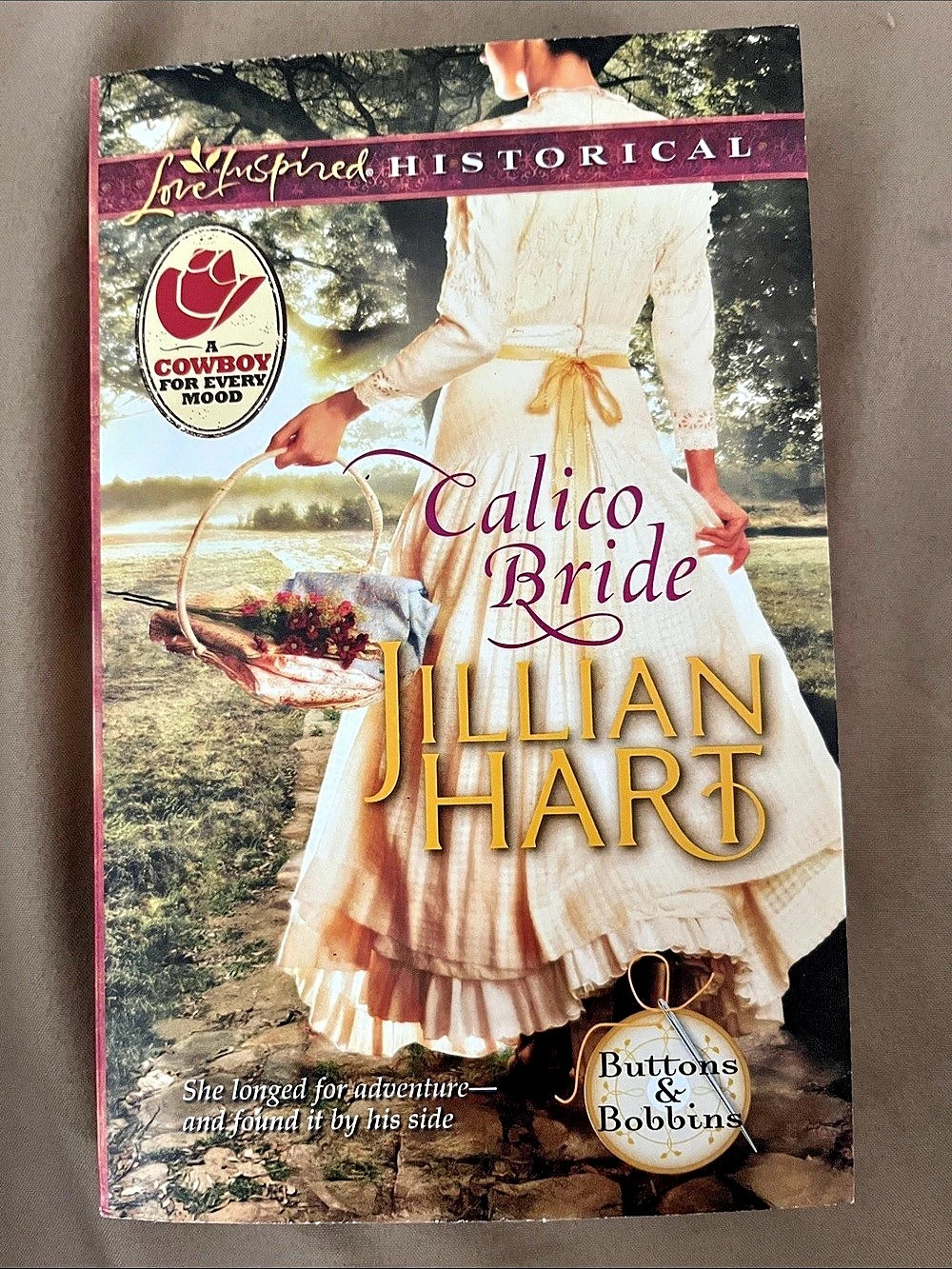 Harlequin Calico Bride by Jillian Hart Historical Romance Novel